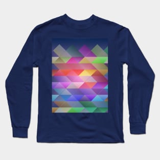 Triangles structure Long Sleeve T-Shirt